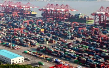 Free Stock Video Shanghai Containerport And Cranes Working