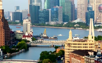 Free Stock Video Shanghai Cityscape With River Traffic