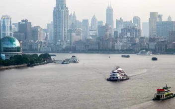 Free Stock Video Shanghai River Traffic And The City Buildings