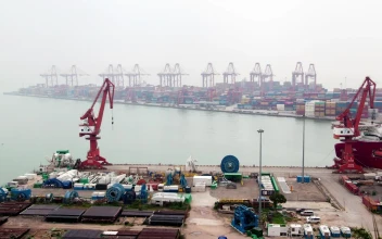 Free Stock Video Shenzhen Container Port On A Foggy Day