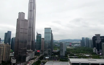 Free Stock Video Shenzhen Skyscrapers On A Cloudy Day