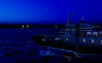 Free Stock Video Ship Sailing On The Ocean At Night