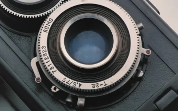 Free Stock Video Shutter On An Old Camera