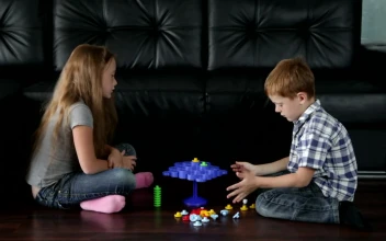 Free Stock Video Siblings Playing On The Floor