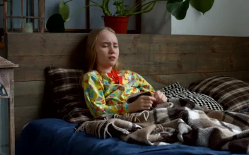 Free Stock Video Sick Blonde Little Girl Coughing