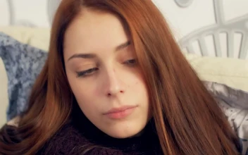 Free Stock Video Sick Woman Drinking Hot Tea