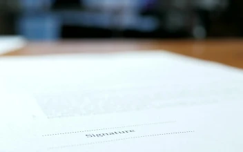 Free Stock Video Signing A Contract With A Pen Close Up
