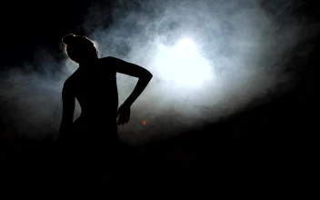 Free Stock Video Silhouette Of A Dancer Against Smoke