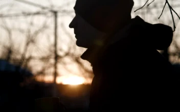 Free Stock Video Silhouette Of A Man Drinking Coffee In The Sunset