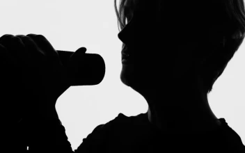 Free Stock Video Silhouette Of A Man Singing With A Microphone