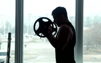 Free Stock Video Silhouette Of An Athlete Lifting A Barbell