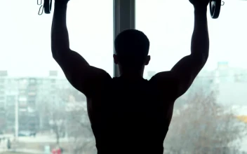 Free Stock Video Silhouette Of An Athlete Lifting The Barbell