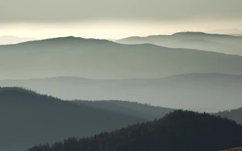 Free Stock Video Silhouette Of Hills And Mountains In The Distance