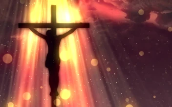 Free Stock Video Silhouette Of Jesus On The Cross