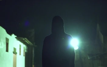 Free Stock Video Silhouette Of Person In Led Mask