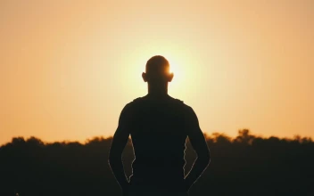Free Stock Video Silhouette Of Person Raising Hands Against Sunset