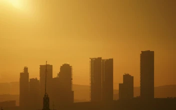 Free Stock Video Silhouette Of Tall Buildings In The Sunset
