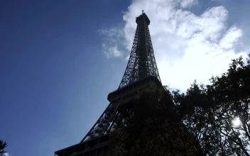 Free Stock Video Silhouette Of The Eiffel Tower