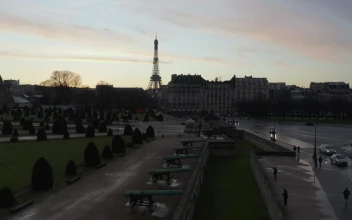 Free Stock Video Silhouette Of The Eiffel Tower On The Paris Skyline