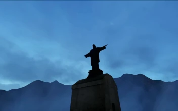 Free Stock Video Silhouette Of The Jesus Statue