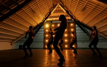 Free Stock Video Silhouettes Of Dancing Girls Performing At A Dark Stage