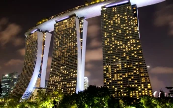 Free Stock Video Singapore Marina Bay Time Lapse At Night