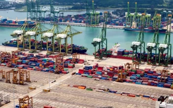 Free Stock Video Singapore Trading Port And Cranes Time Lapse