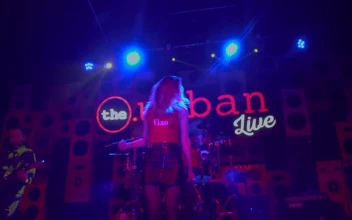 Free Stock Video Singer Of A Rock Band Dancing On Stage