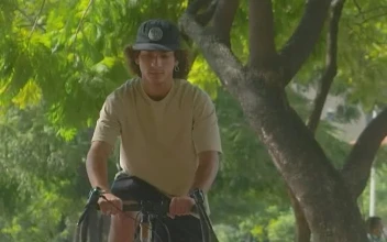 Free Video Stock Skilled Cyclist Doing A Wheelie On A Bicycle