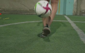 Free Video Stock Skilled Soccer Player Doing Tricks With The Ball