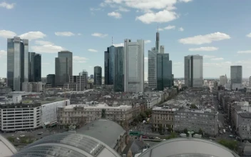 Free Video Stock Skyline View Of Frankfurt And Its Buildings