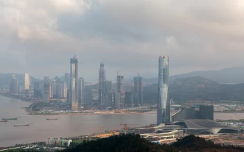 Free Video Stock Skyscrapers In The China And Macau Border