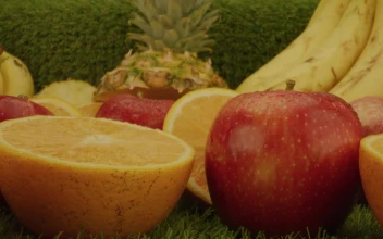 Free Video Stock Sliced Fresh Fruit In A Close Up Shot