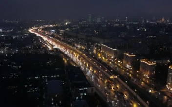 Free Video Stock Slow Traffic On A Night Highway