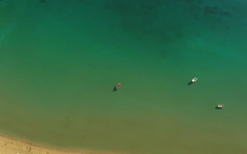 Free Video Stock Small Boats In The Ocean