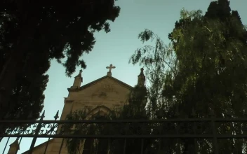 Free Video Stock Small Chapel Seen From Below