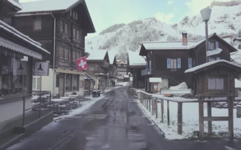 Free Video Stock Small European Town In Winter