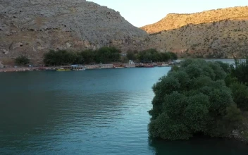 Free Video Stock Small Fishing Boats Along A River