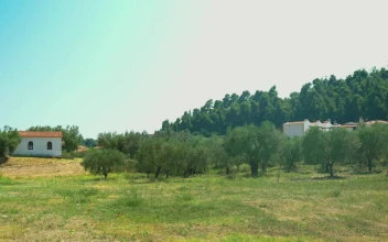Free Video Stock Small Rural Buildings In A Field