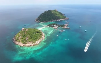 Free Video Stock Small Tropical Islands In The Sea