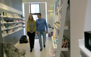 Free Video Stock Smelling Perfumes In A Town Shop