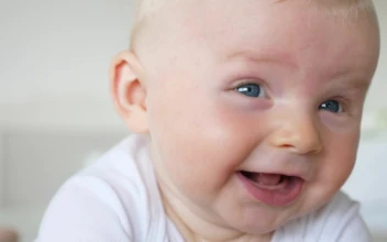 Free Video Stock Smiling Newborn Portrait