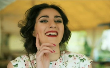 Free Video Stock Smiling Woman Looking At Camera