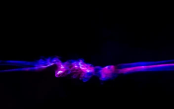 Free Video Stock Smoke And Neon Lights On Black Background