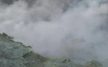 Free Video Stock Smoke Coming Out Of A Volcano