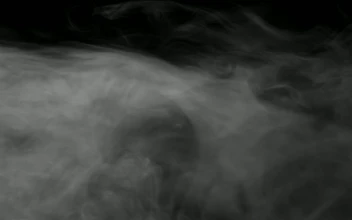 Free Video Stock Smoke Floating On A Black Background