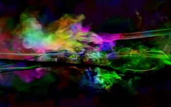 Free Video Stock Smoke Fluids Of Many Colors On Black Background