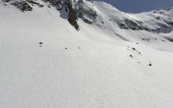 Free Video Stock Snow Plain And Rocky Mountains