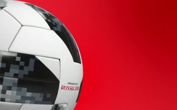 Free Video Stock Soccer Football Ball Spinning On Red