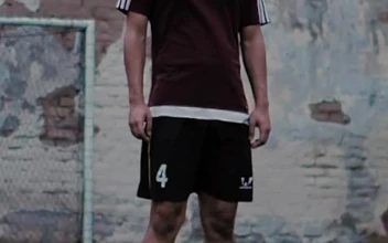 Free Video Stock Soccer Football Player Tries An Overhead Kick